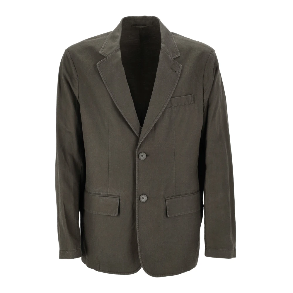 Armani Exchange Homme Vert - Veste Élégante En Couleur Unique - Vestes - Taille: 2XS