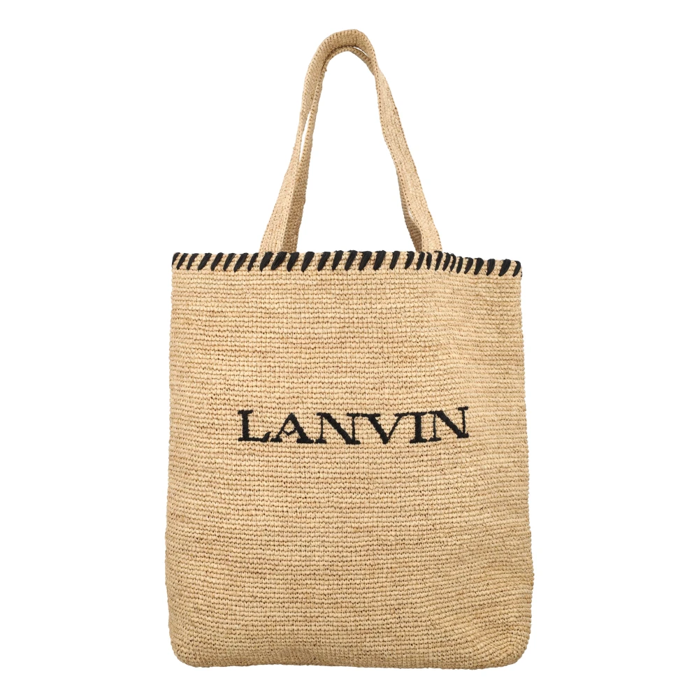 Lanvin - Bags > Tote Bags - Beige - Lanvin - Modalova