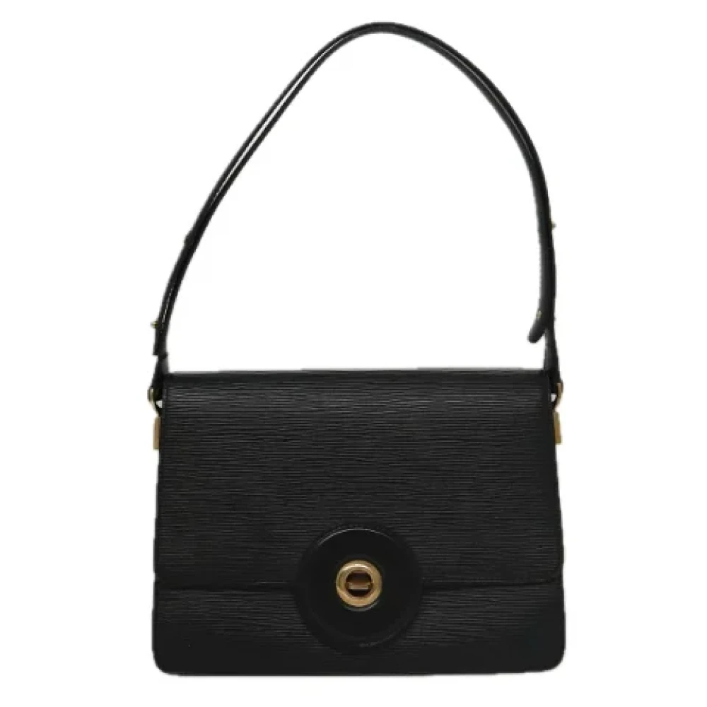 Louis Vuitton Vintage Pre-owned Leather louis-vuitton-bags Black Dames