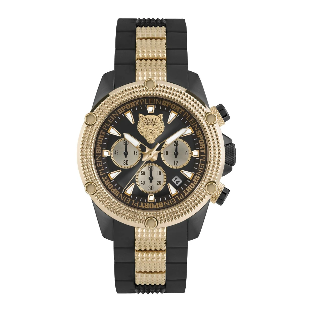 Plein Sport , Watches, Female, Black, One Size, Chronograph Watch