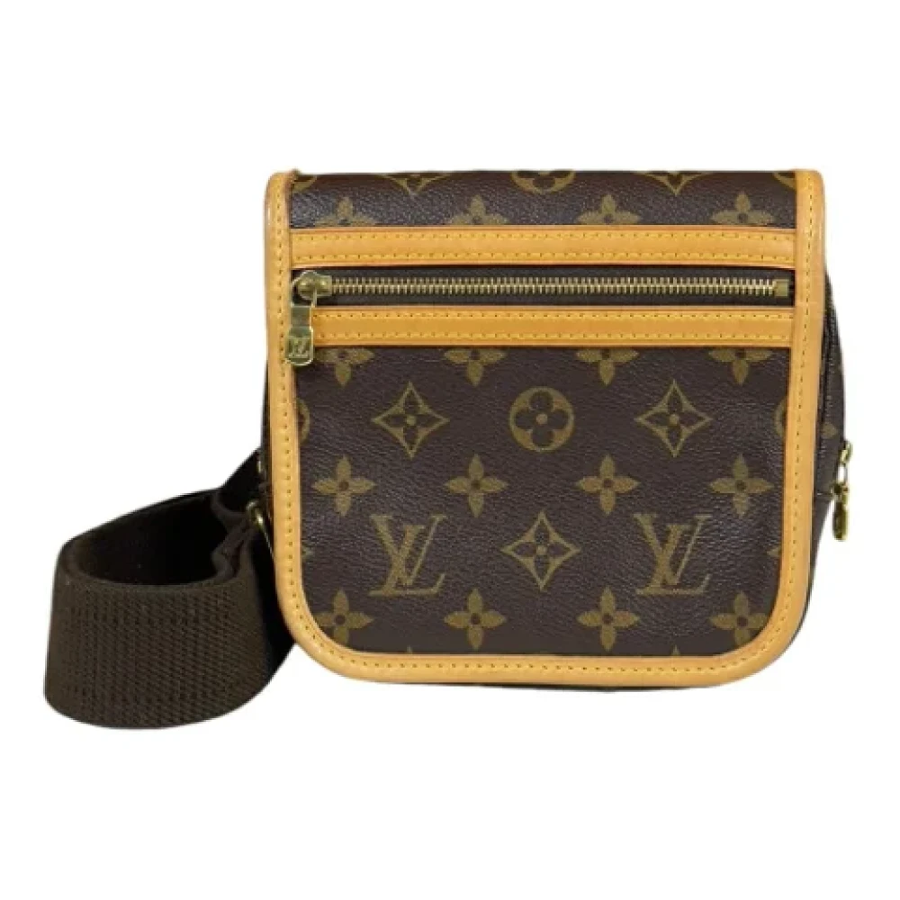 Louis Vuitton Vintage Pre-owned Canvas crossbody-bags Brown Dames