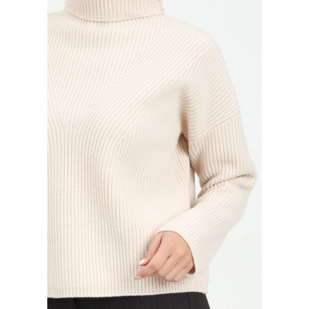 Max Mara Beige Coltrui Trui Beige Dames