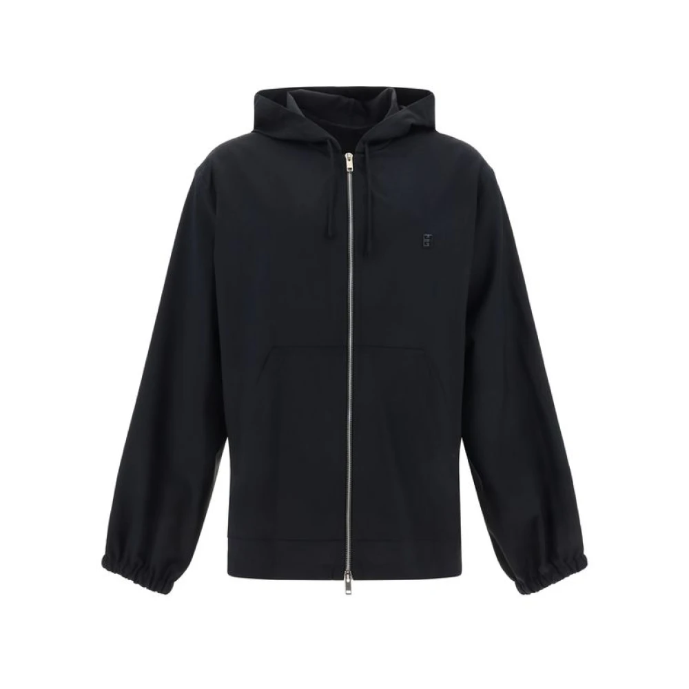 Givenchy Wollen Hoodie Black Heren