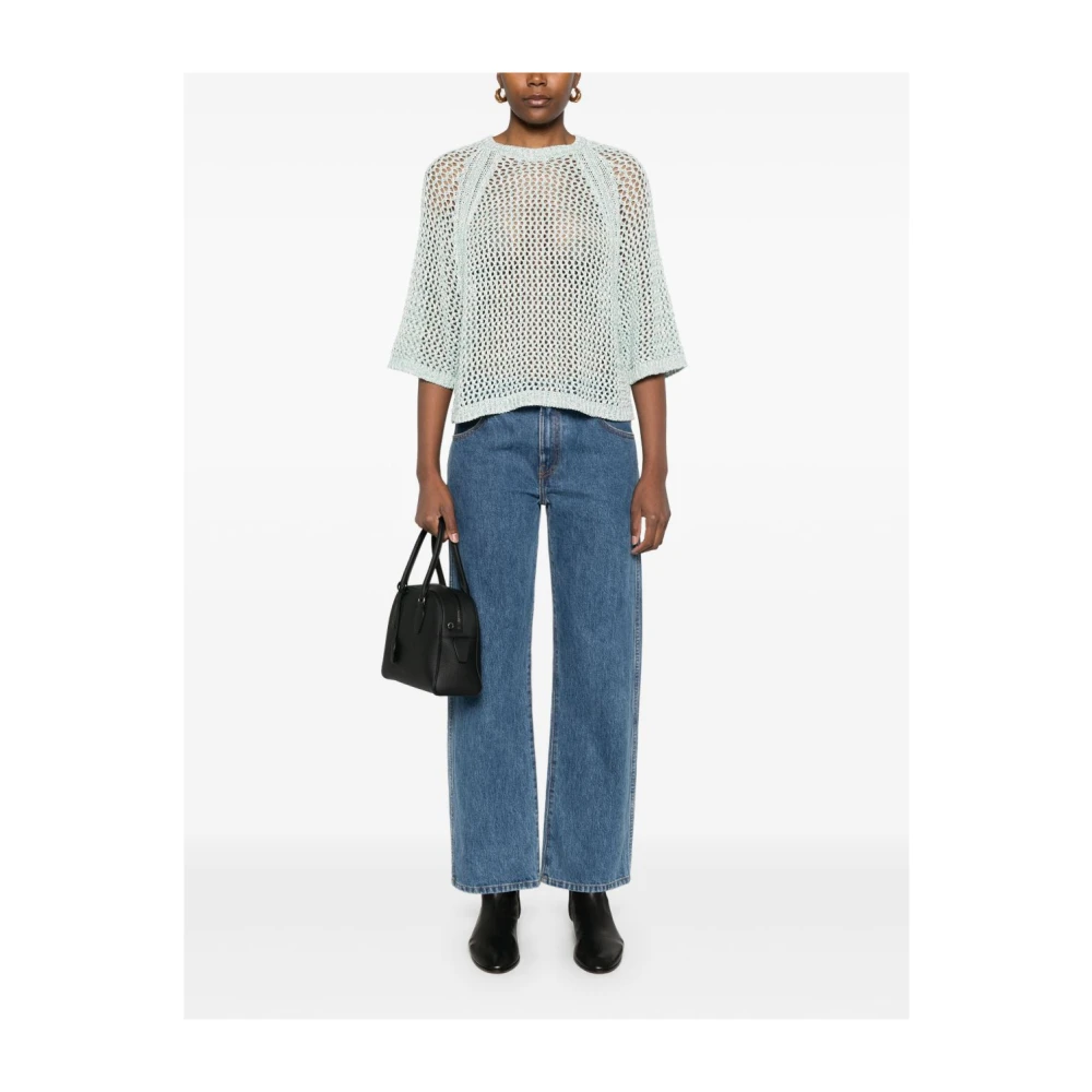 Fabiana Filippi Stijlvolle Sweater Collectie Green Dames