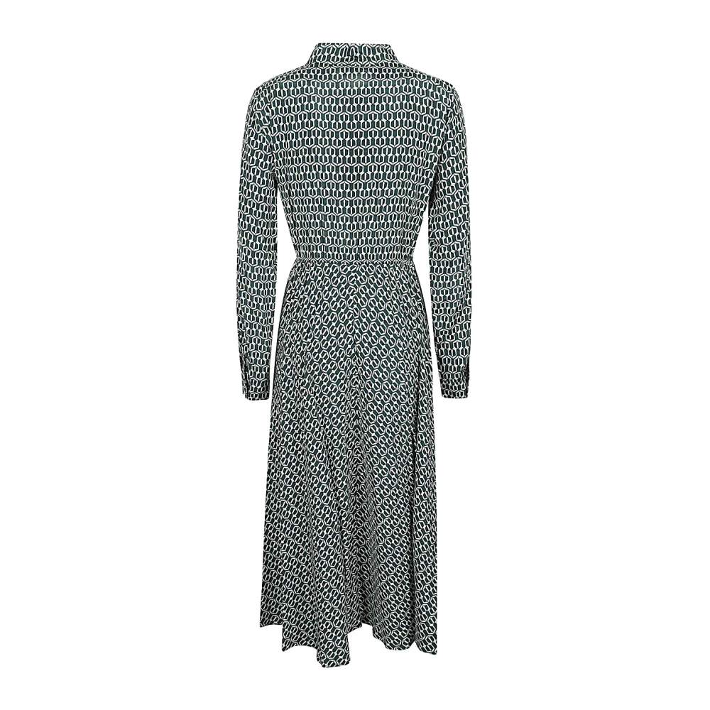 Marella Viscose Jurk Green Dames