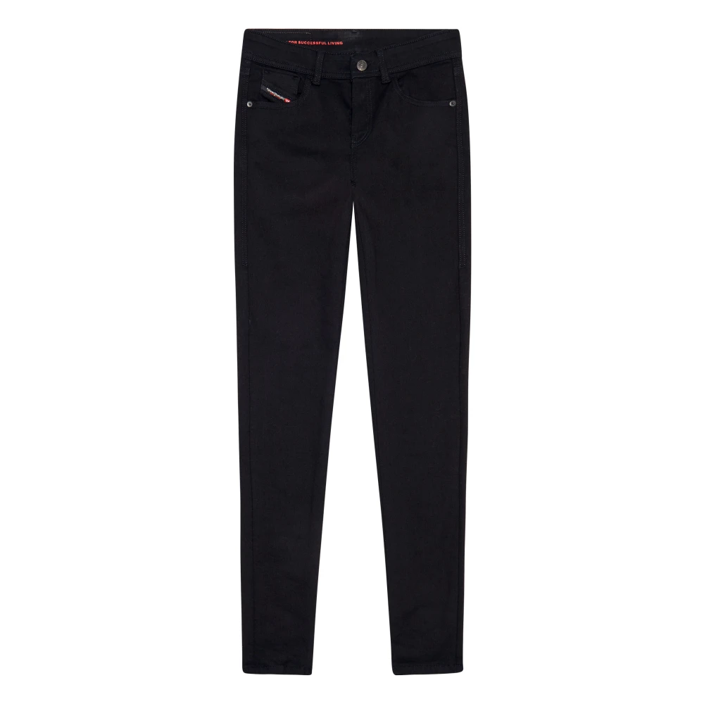 Diesel Women's Black Super Skinny Jeans - Skinny Fit Jeans - W24 L32 - Jeans