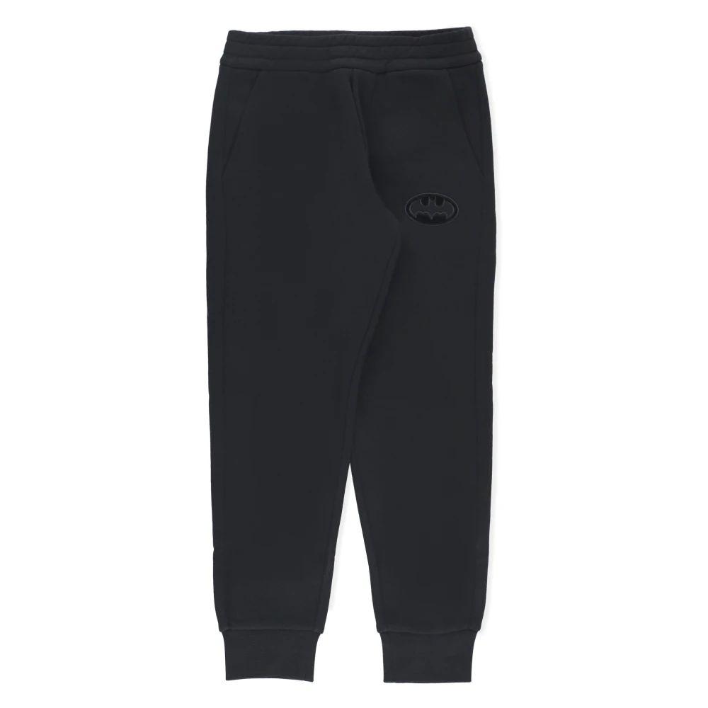 Moncler Barn Svarta Sweatpants Bomull Black, Pojke