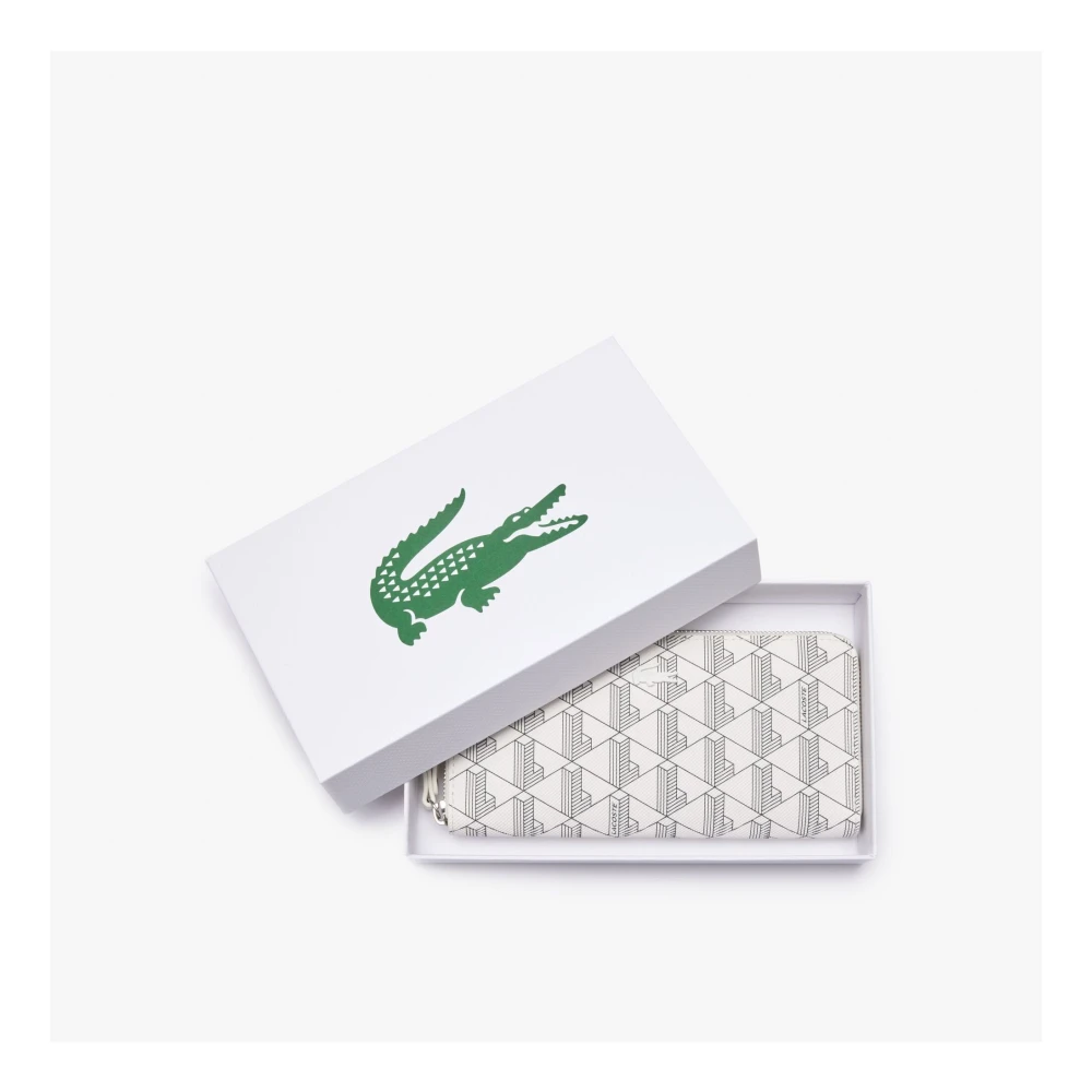 Lacoste Dagelijkse Lifestyle Seizoensportemonnee Gray Dames