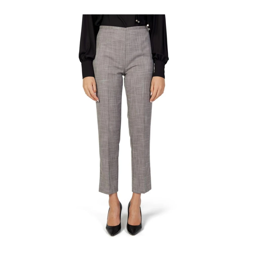 Sandro Ferrone Grijze Sigarettenbroek Herfst Winter Collectie Gray Dames