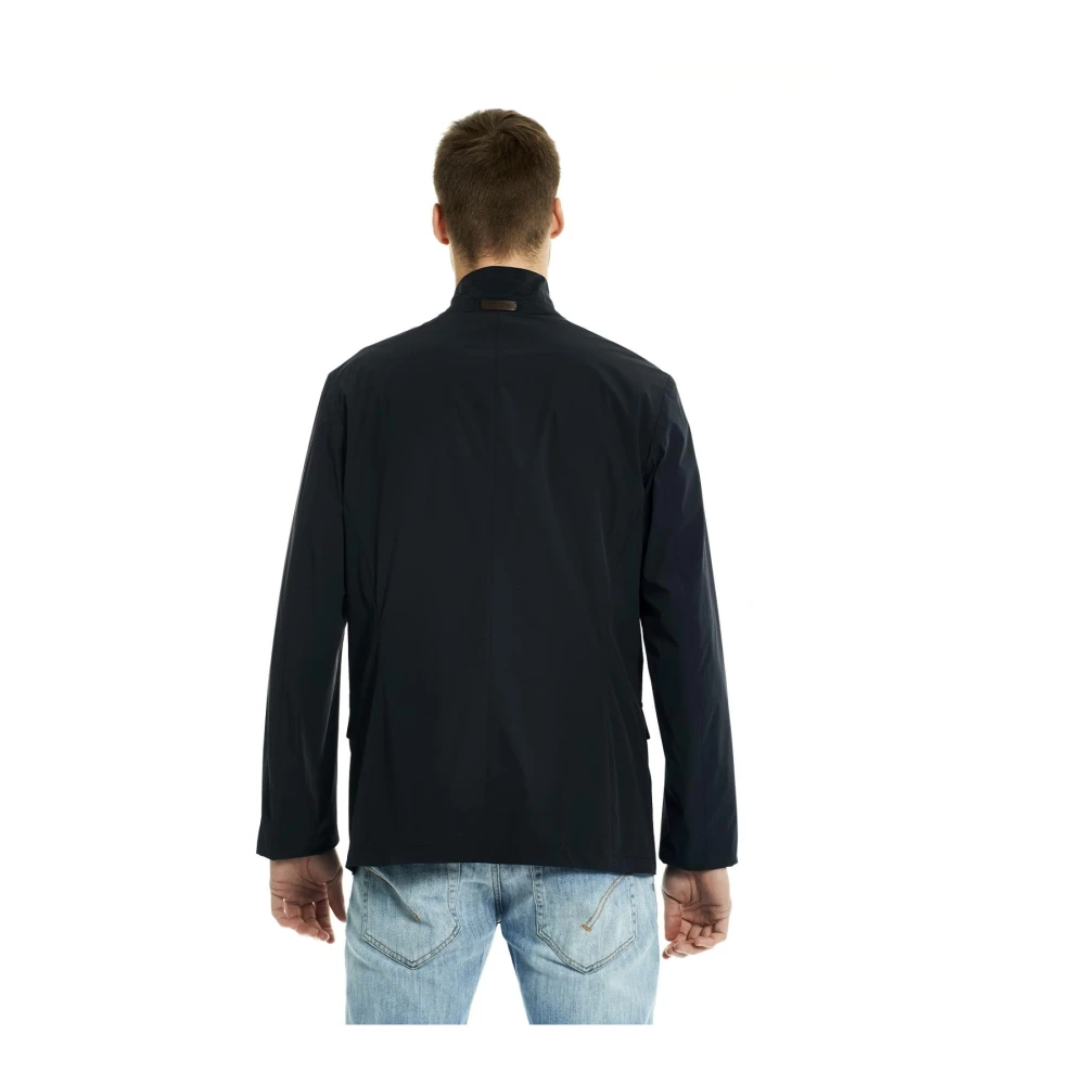 Gimo's Heren Stoffen Jas Blue Heren