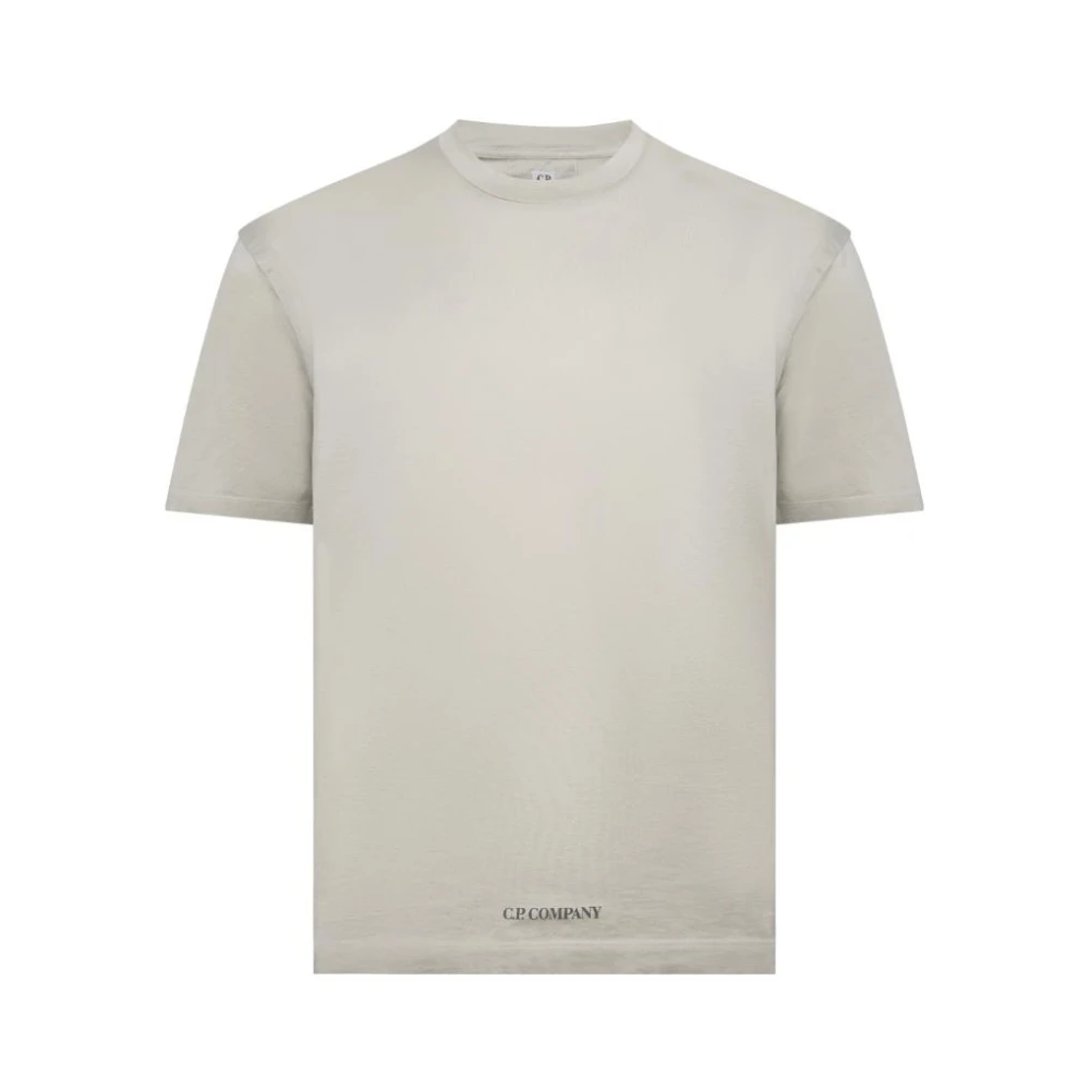 C.p. Company Men's Gray T-Shirts, M, Crew-Neck T-Shirt