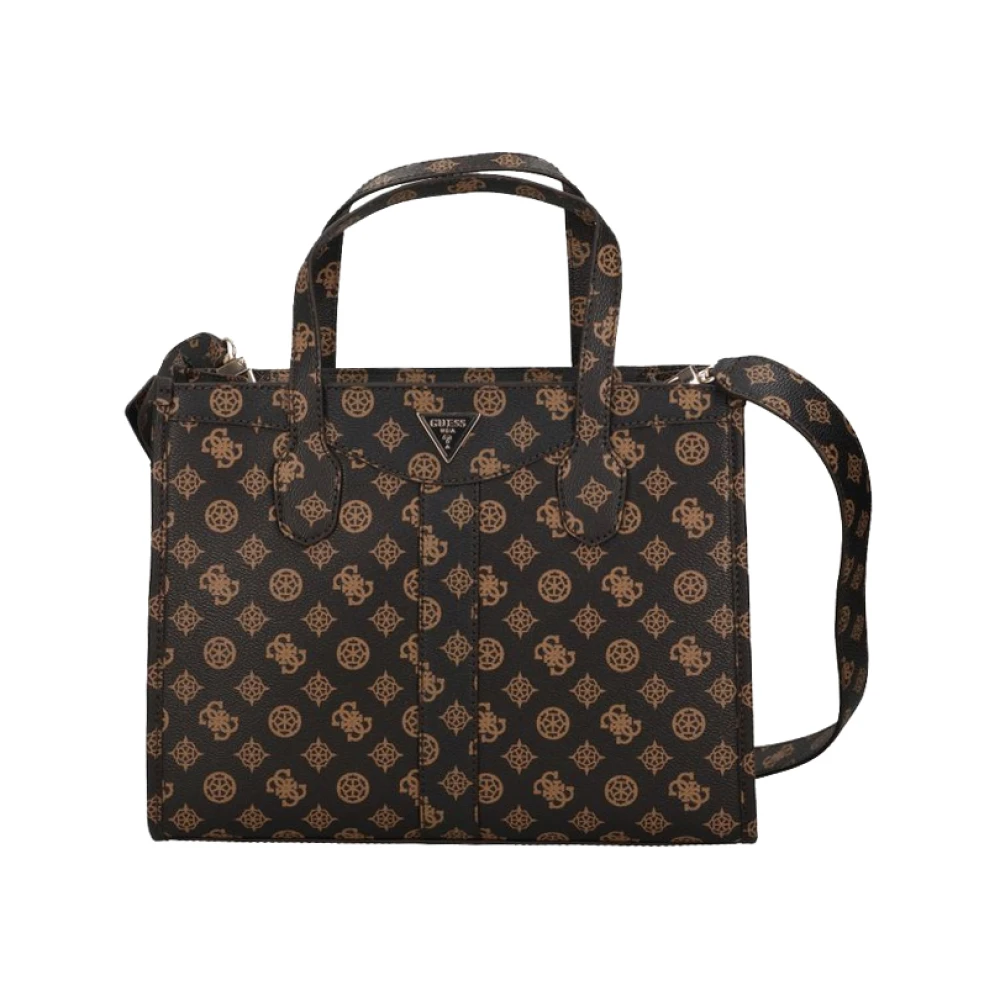 Guess Stijlvolle Mocha Rugzak Brown Dames