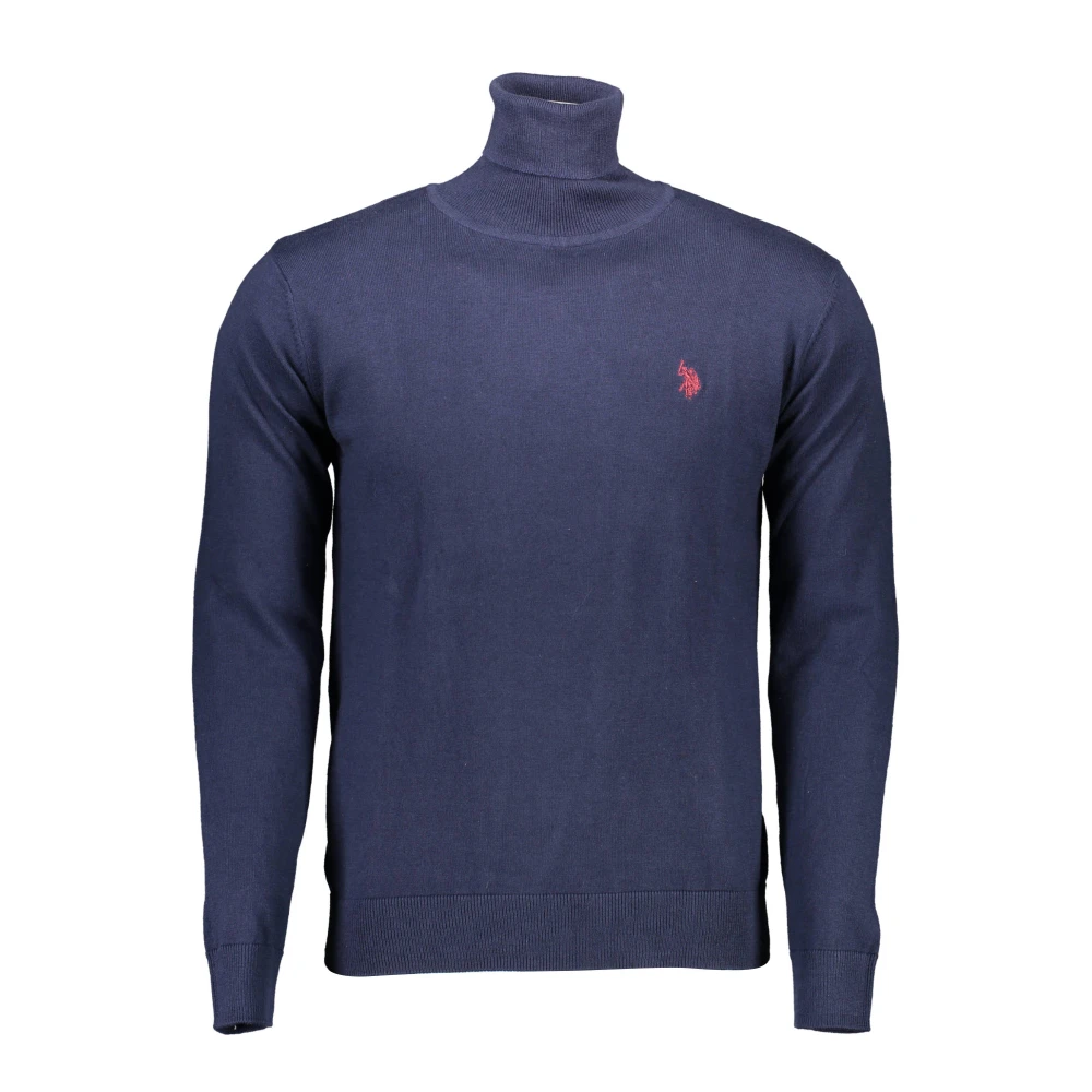 U.s. Polo Assn. Blå Långärmad Högkrage Tröja
