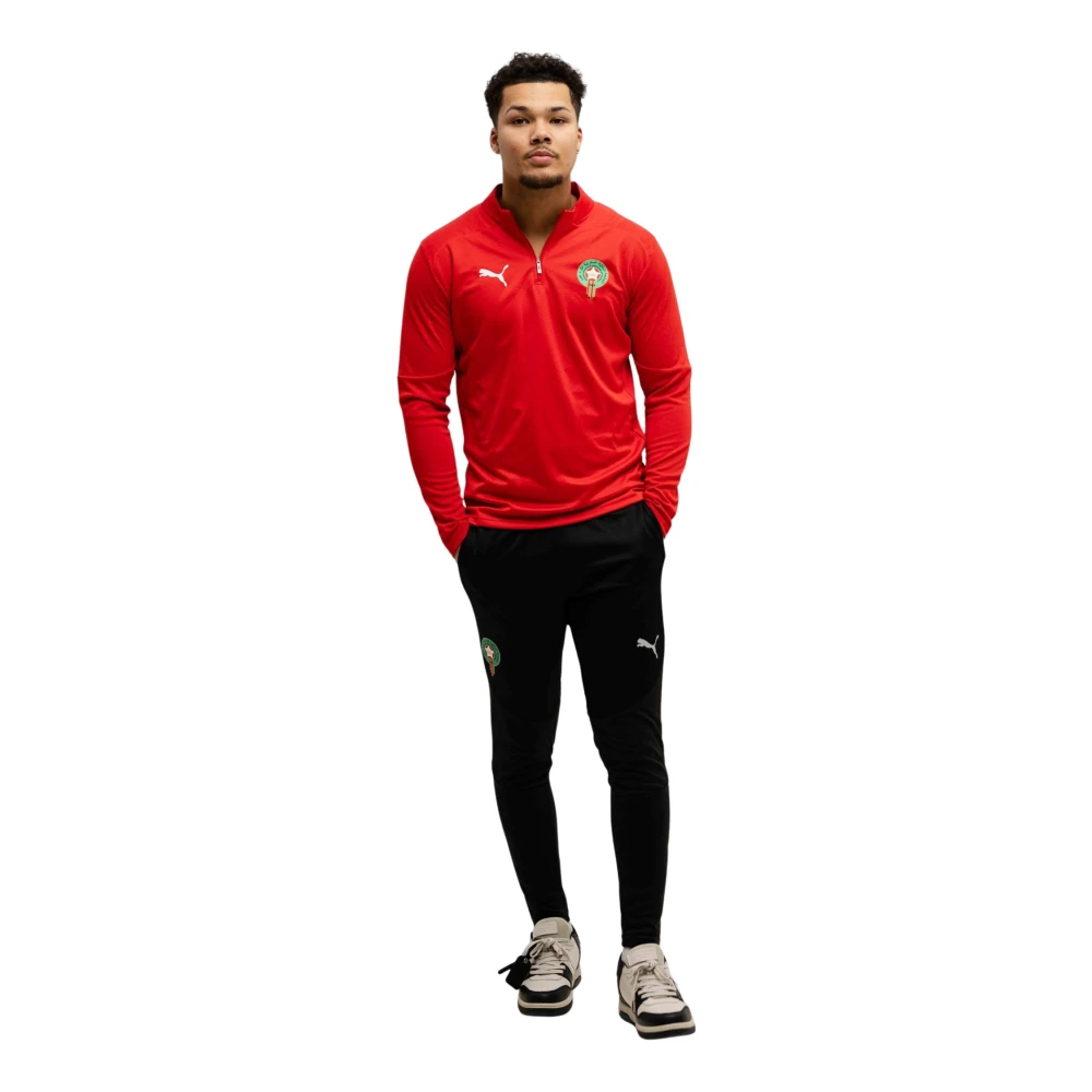 Puma Marokko Teamfinal Trainingspak Rood 2025 2026 Multicolor Heren