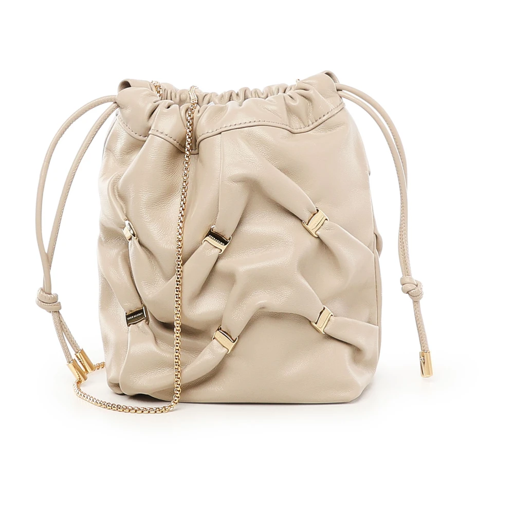 Salvatore Ferragamo Stijlvolle Cosmetische Tas voor Tassen Beige Dames