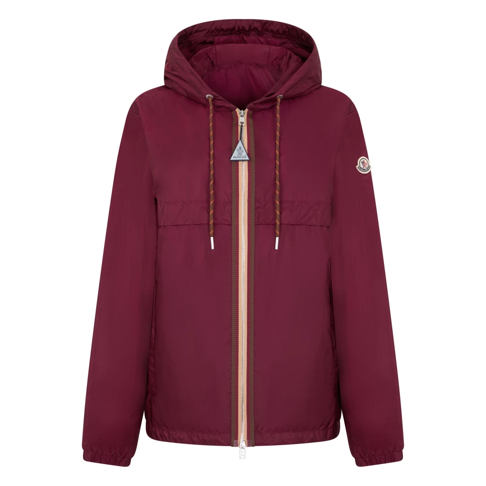 Moncler Men's Red Light Jackets, L, Nidge Jacket