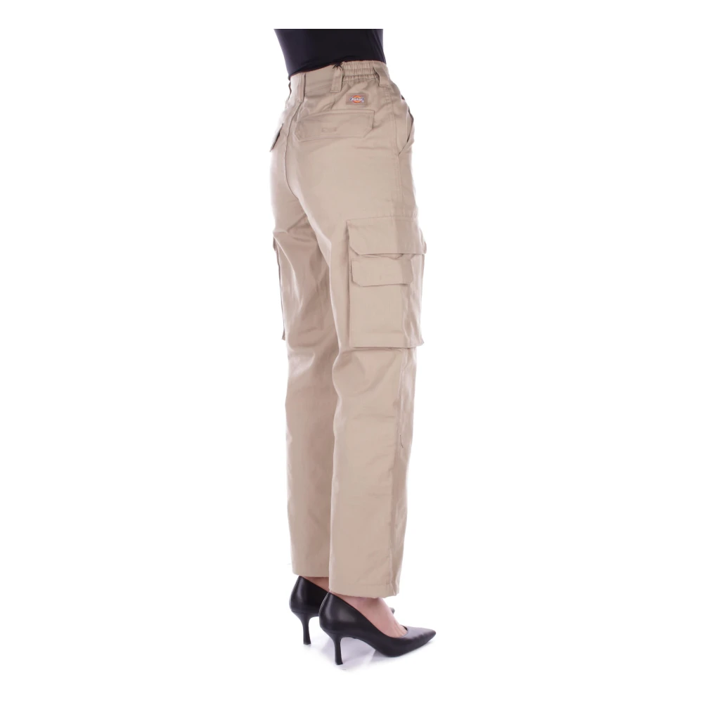Dickies Casual damesbroek met zakken Brown Dames