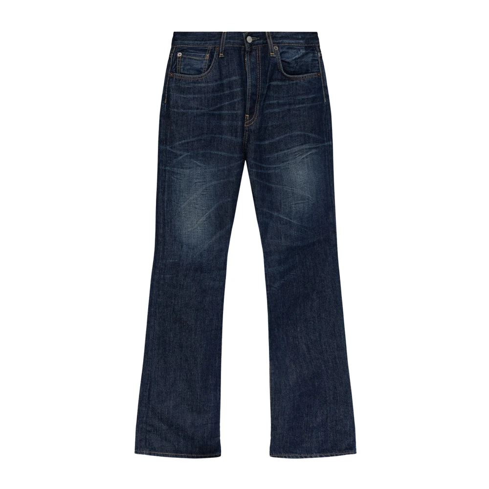 Acne Studios Donna Dark Blue - Regular Fit 2009F Jeans, Size: S - Immagine 3