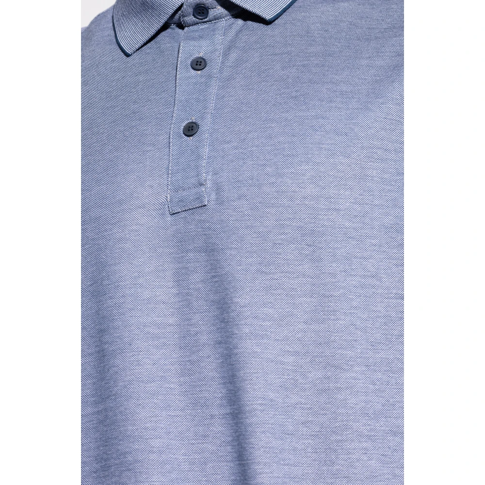 PAUL & SHARK Katoenen poloshirt Blue Heren