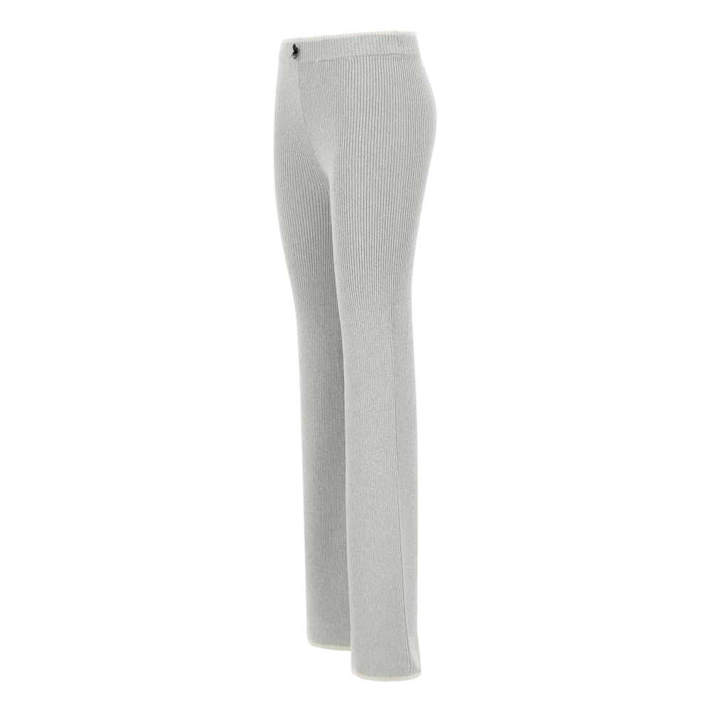 Rotate Birger Christensen Cotton Cashmere Joggingbroek Gray Dames