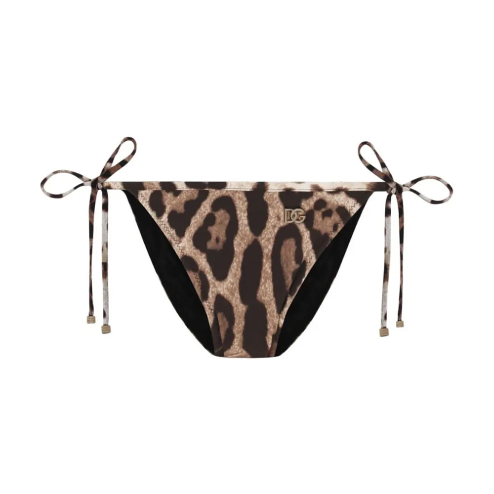 Dolce & Gabbana Stijlvolle zwemkleding voor actieve zomerdagen Brown Dames
