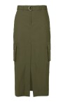cotton-blend-midi-cargo-skirt