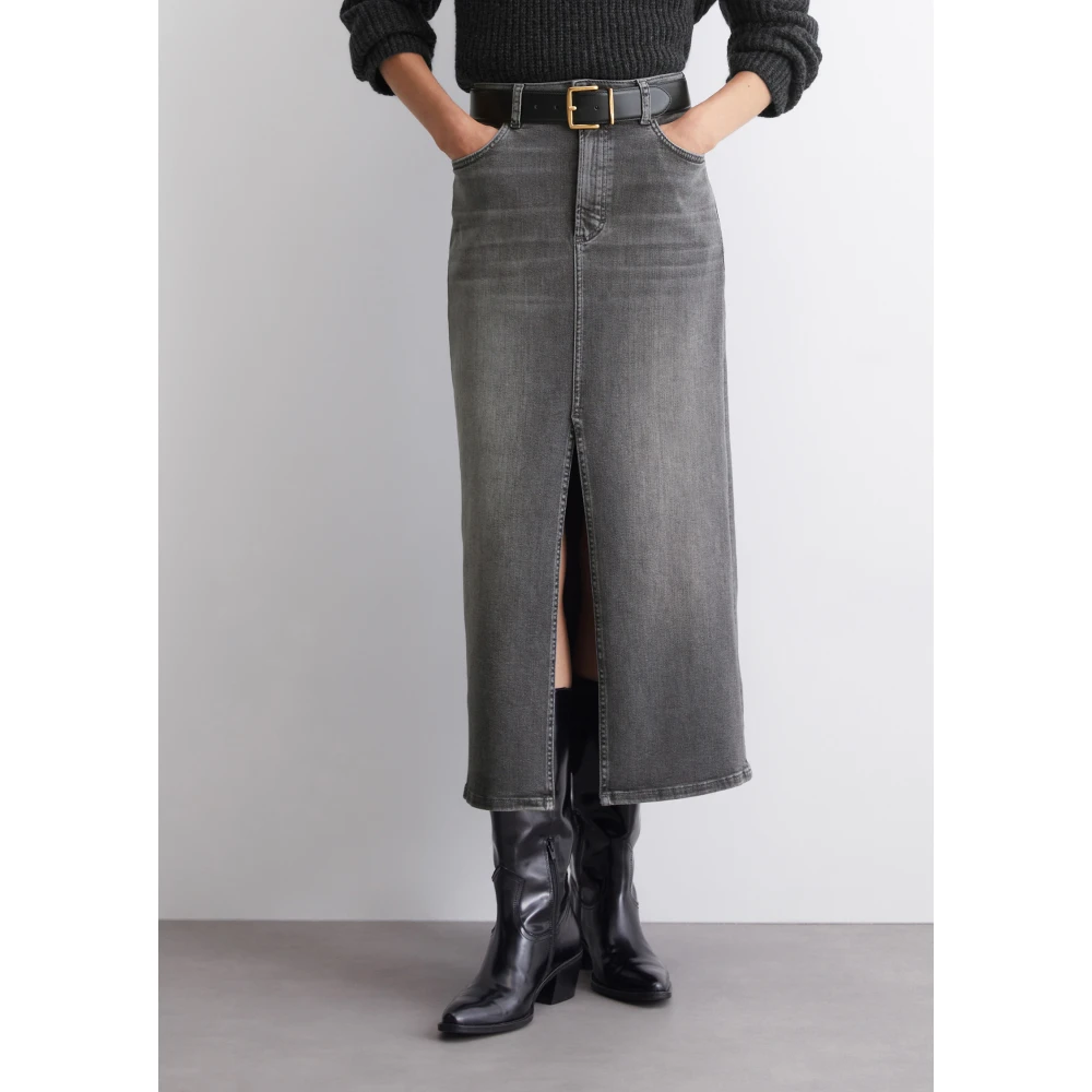 Marc O'Polo Gewone spijkerrok Gray Dames