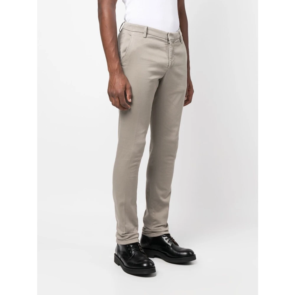 Dondup Chinos Broek Gaubert Stijl Gray Heren