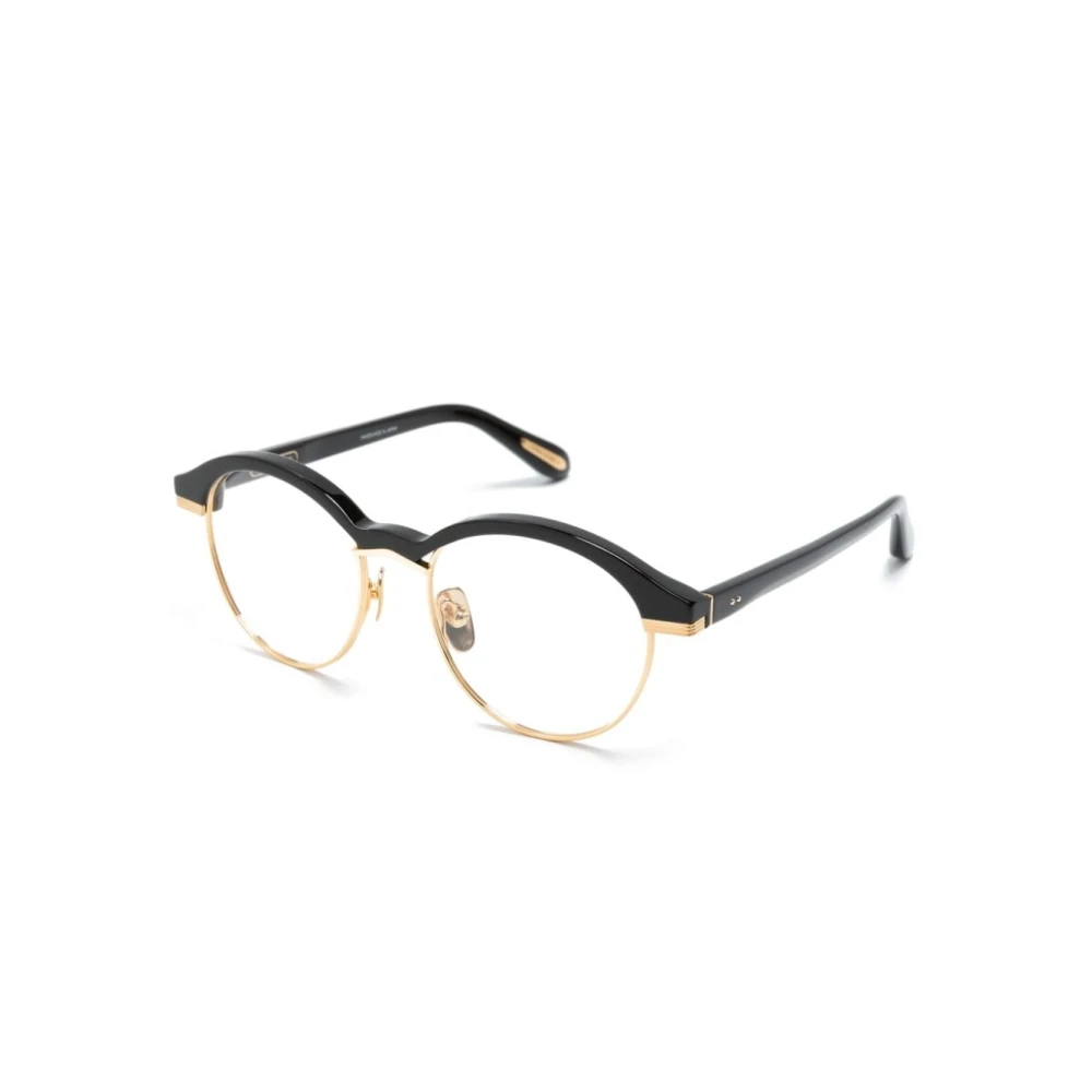 Linda Farrow Zwarte Optische Frame met Originele Hoes Black Unisex