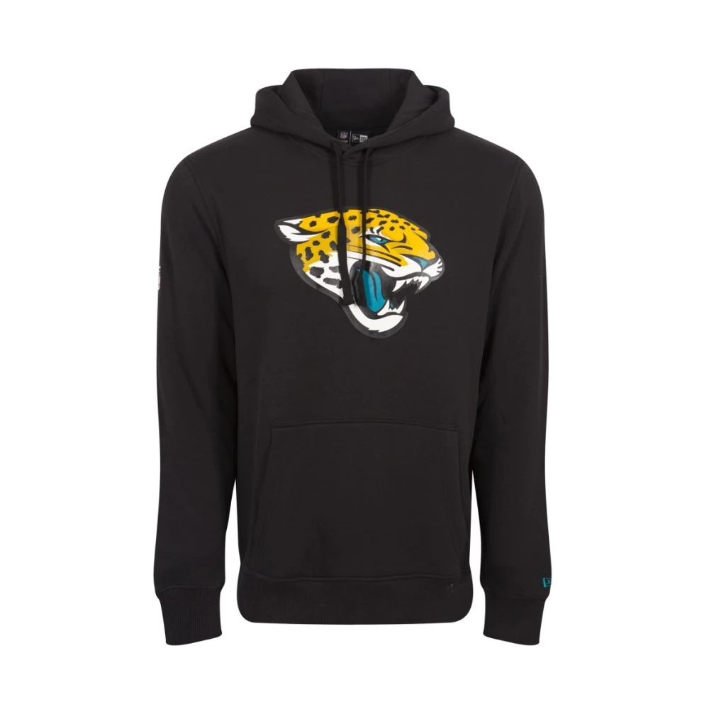new era Zwarte Jaguars Team Logo Hoodie Black Heren