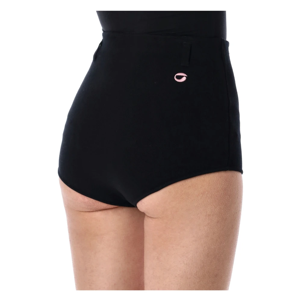 Coperni Gebreide Shorts Black Dames