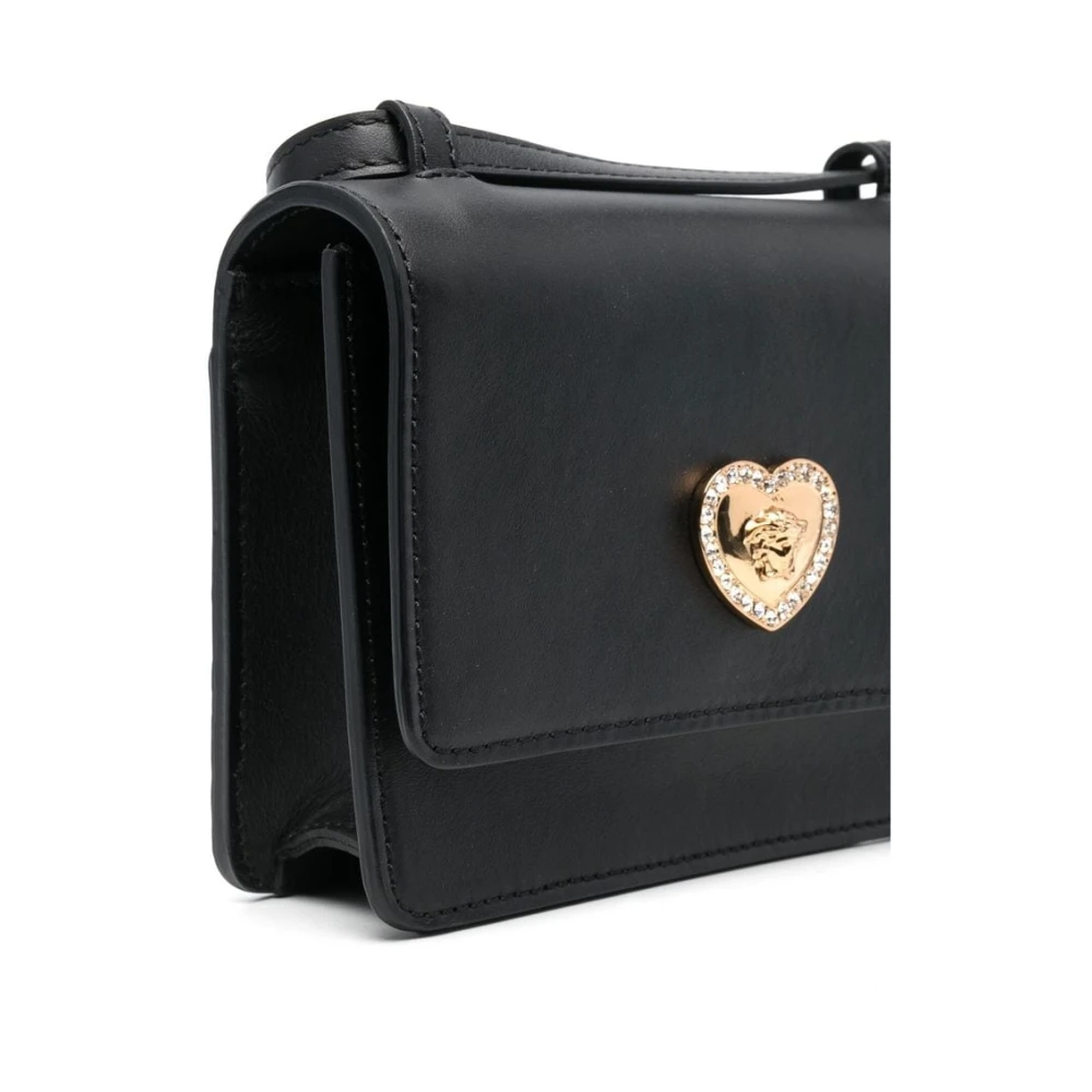 Versace Cross Body Bags Black Dames