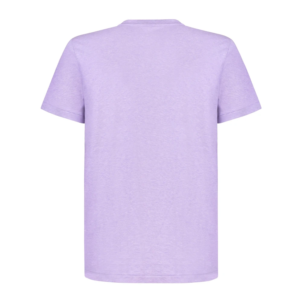 Polo Ralph Lauren Pastel Paarse Katoenen T-shirt Purple Heren