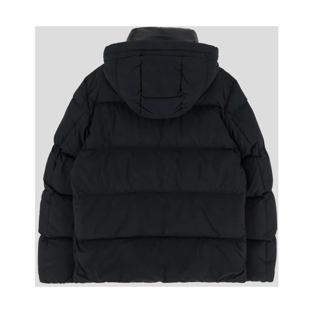 Woolrich Supreme Down Jacket in Nylon Black Heren