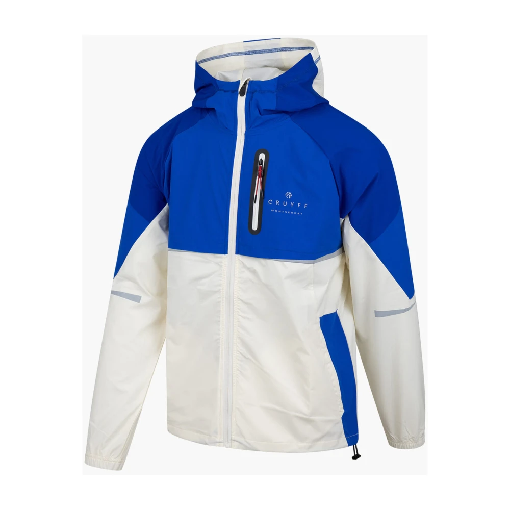 Cruyff Nocturnal Blauw Wit Avontuur Windjack Multicolor Heren