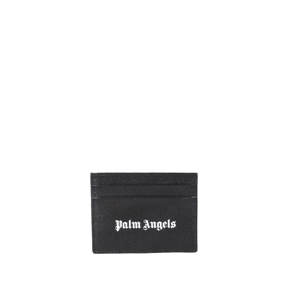 Palm Angels Zwart Wit Kaviaar Kaarthouder Black Heren