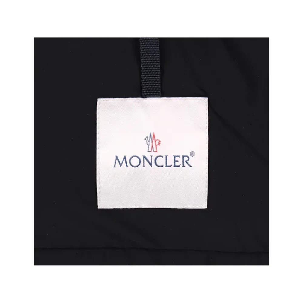 Moncler Pre-owned Fabric outerwear Black Dames