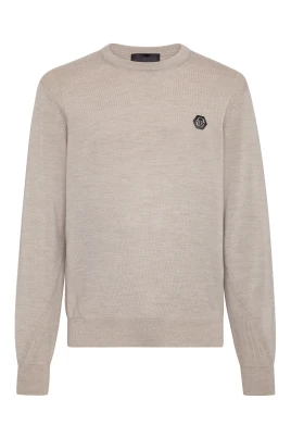 Pullover Rund Hals LS