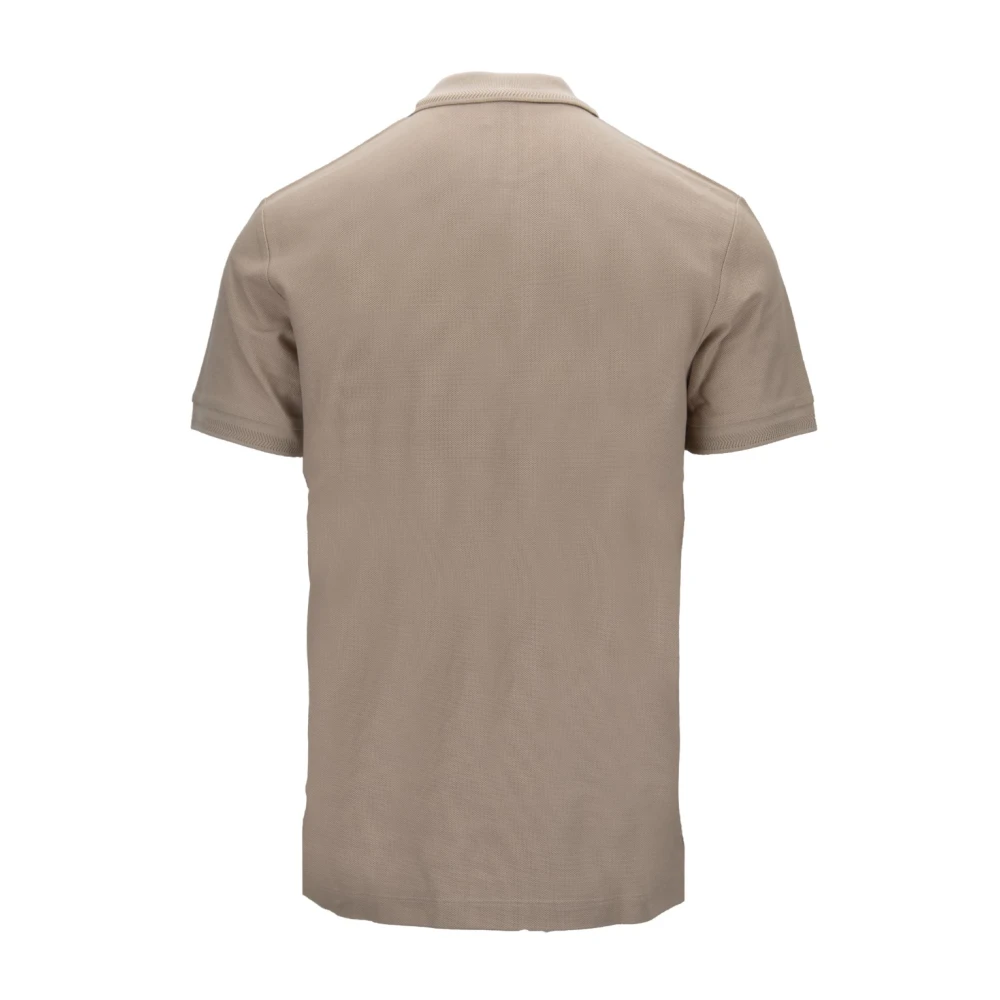 Burberry Heren Knoop Polo Shirt Beige Heren