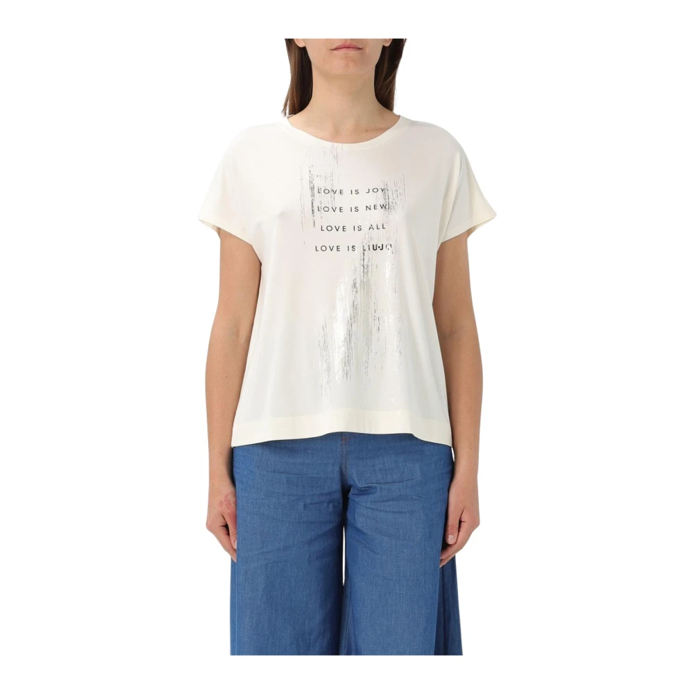 Liu Jo - Tops > T-Shirts - White - Liu Jo - Modalova