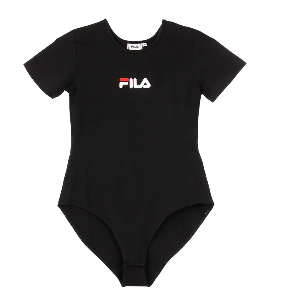 Fila Yuliana Crew-neck Bodysuit Zwart Black Dames