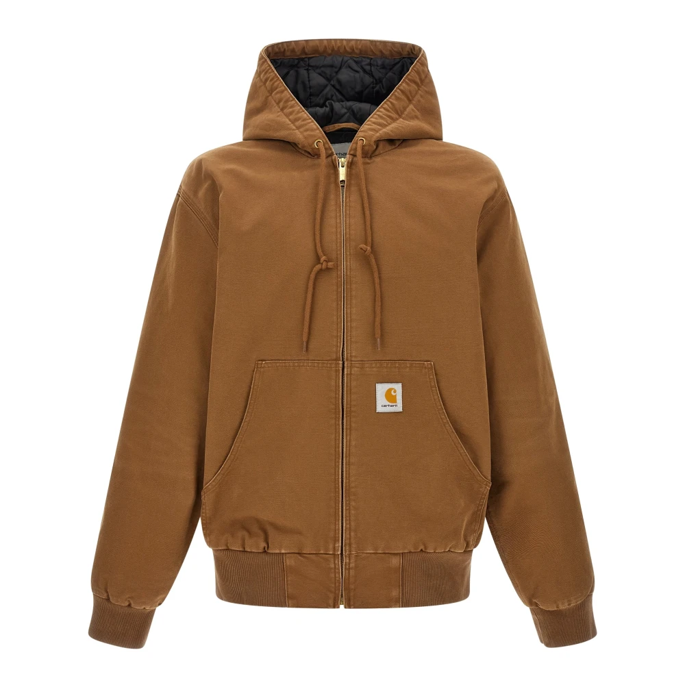 Carhartt Wip Uomo Marrone Giacca Cappuccio "Og Active" - Immagine 5