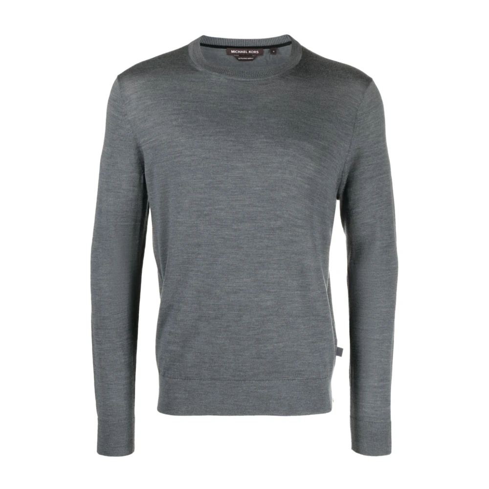 Michael Kors Men's Blue Merino Wool Jumper