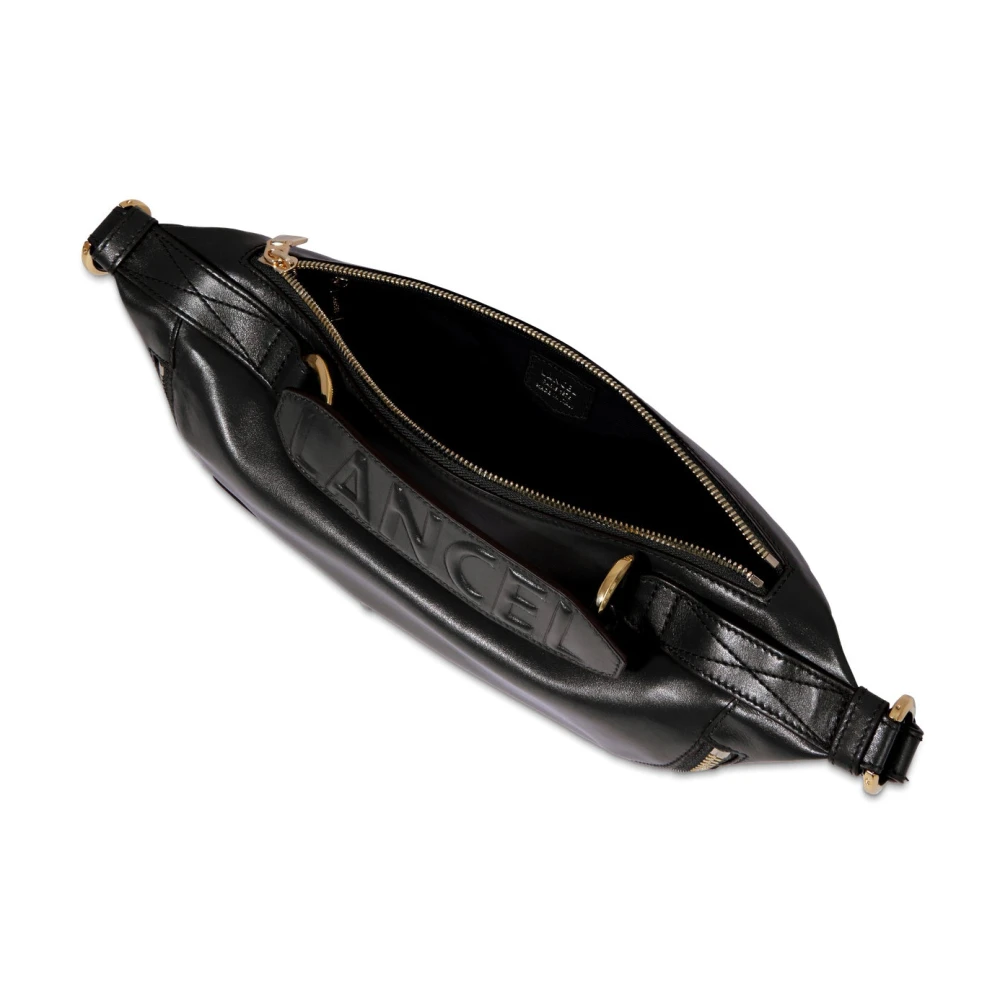 Lancel Origami Schoudertas Zwart Black Dames