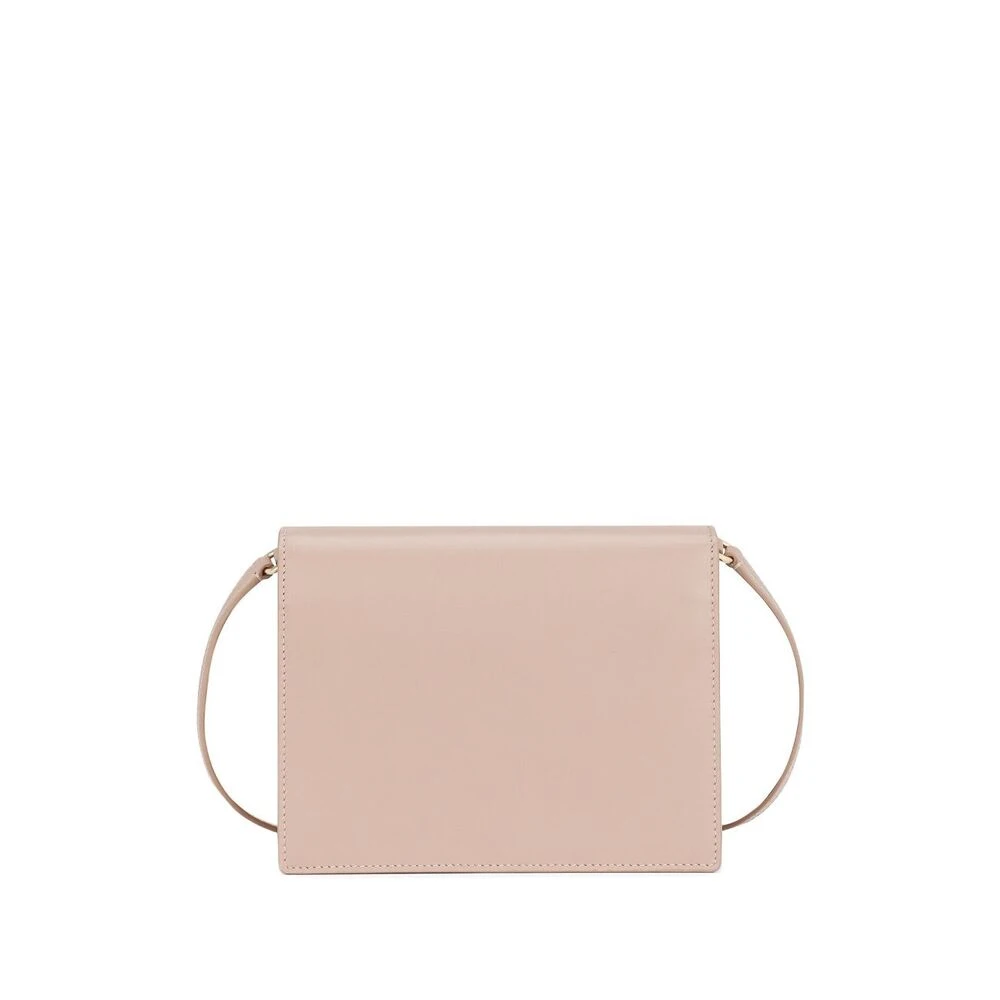 Dolce & Gabbana Gewatteerde leren schoudertas Pink Dames