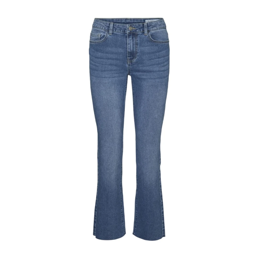 Vero Moda Retro Flared Jeans Blue Dames