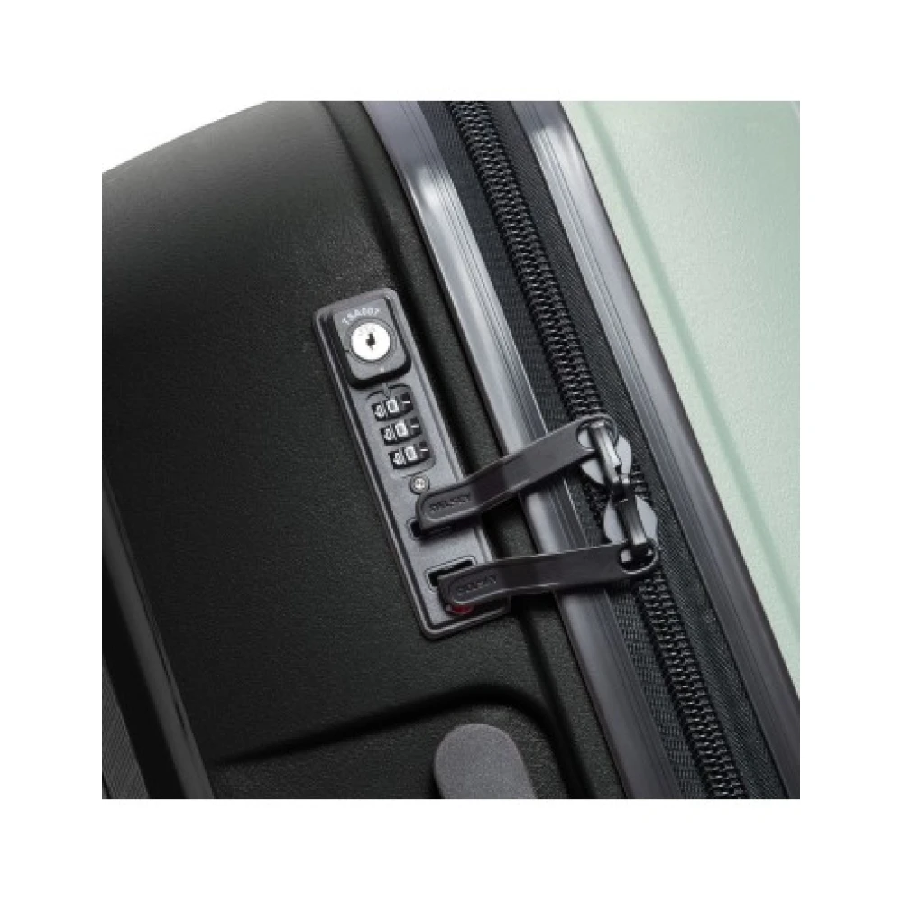 Delsey Lichtgewicht 4-wiel koffer met TSA-slot Orange Unisex