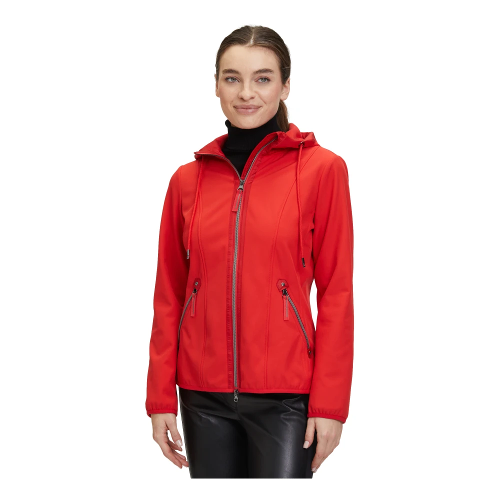 Betty Barclay Hooded outdoorjas Red Dames