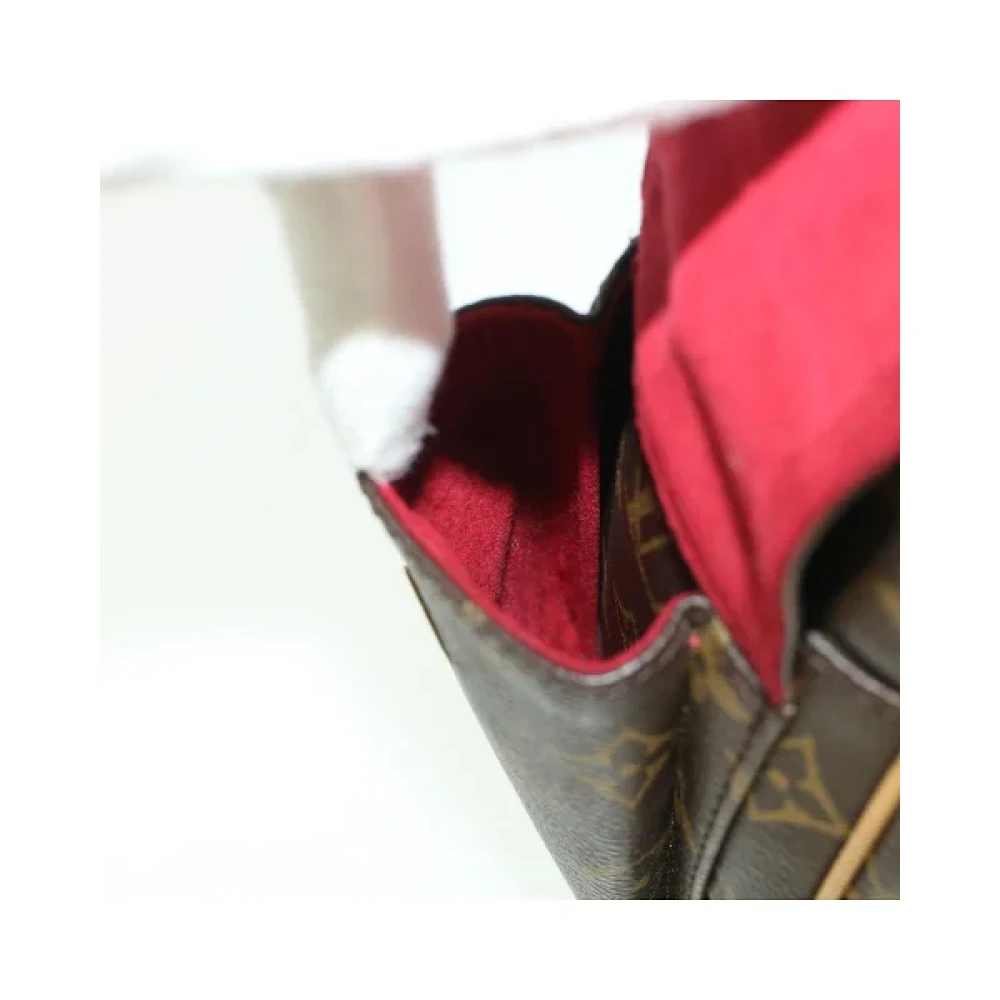 Louis Vuitton Vintage Pre-owned Canvas handbags Brown Dames