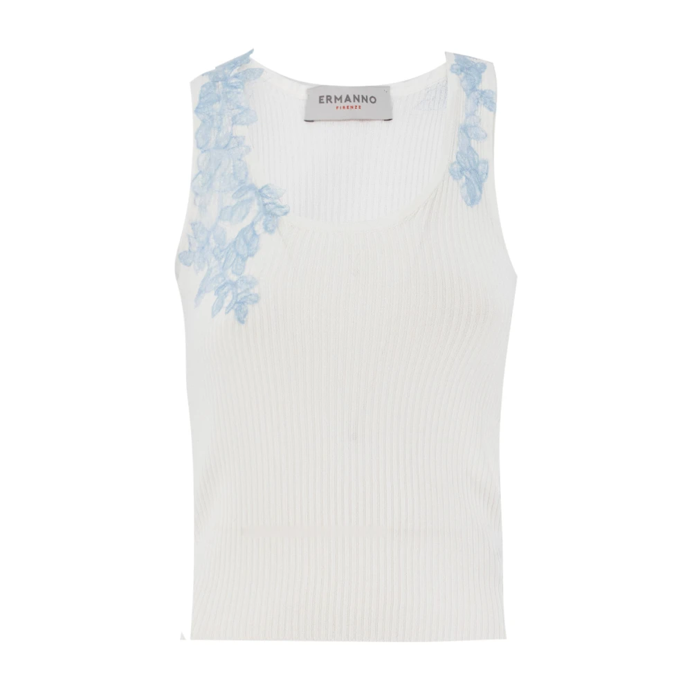 Tops > Sleeveless Tops - - Ermanno Scervino - Modalova